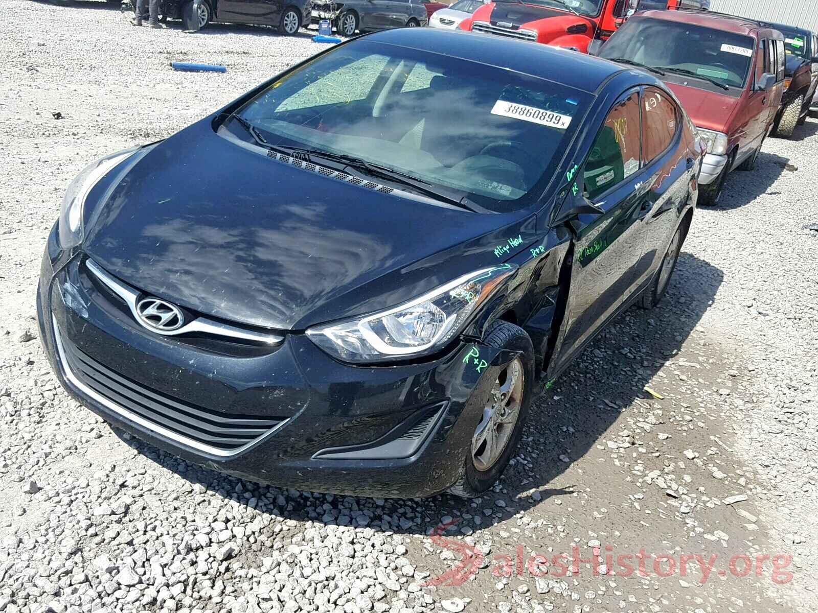 5NPDH4AE4FH567898 2015 HYUNDAI ELANTRA