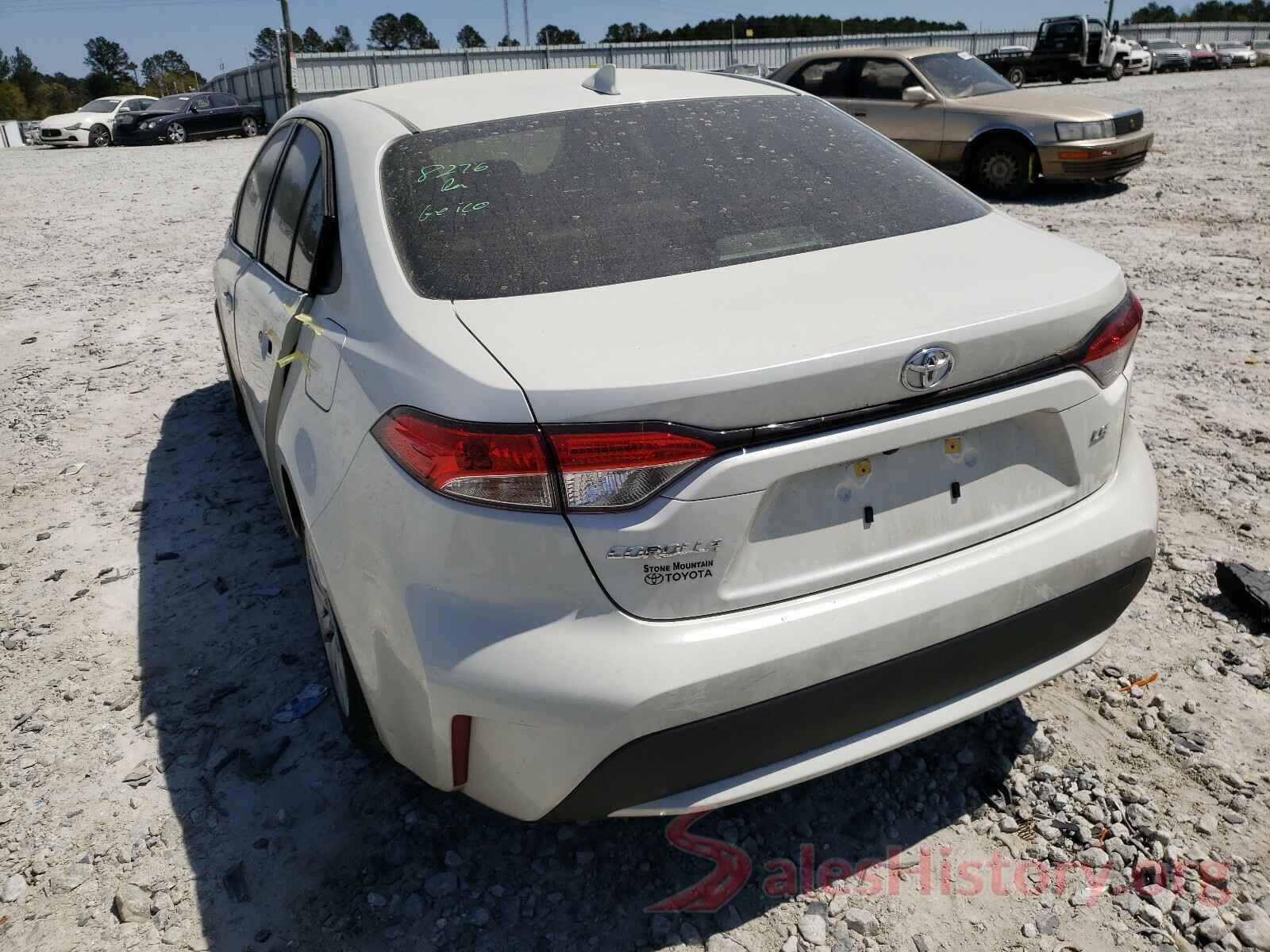 JTDEPMAE1MJ136799 2021 TOYOTA COROLLA