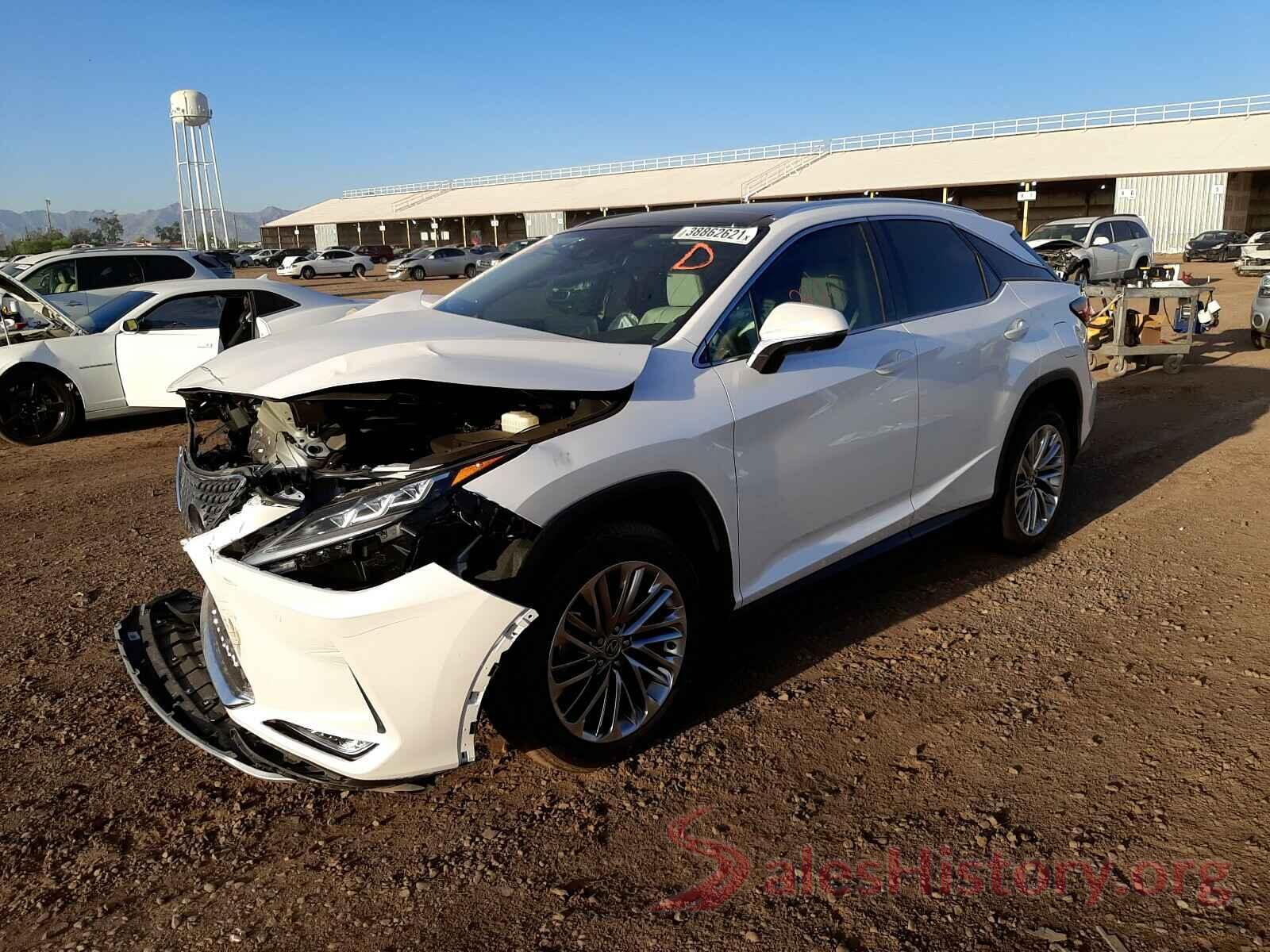 2T2JZMAA9MC196777 2021 LEXUS RX350