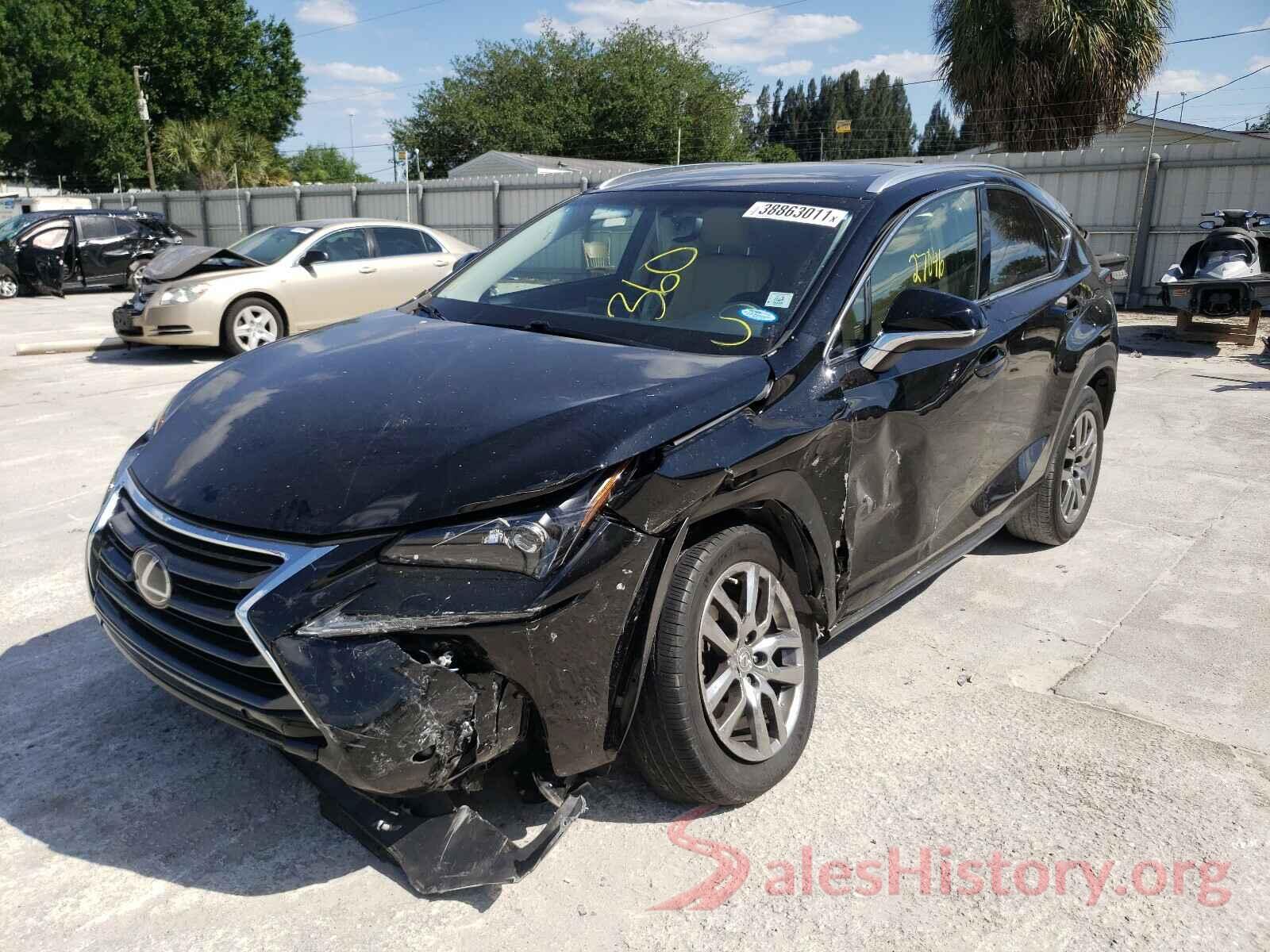 JTJYARBZ7G2044539 2016 LEXUS NX