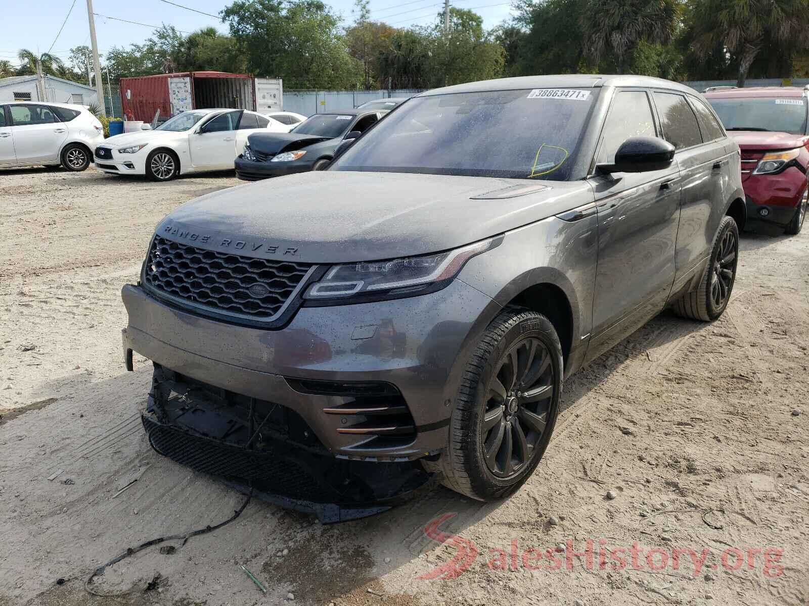 SALYL2RV5JA717020 2018 LAND ROVER RANGEROVER