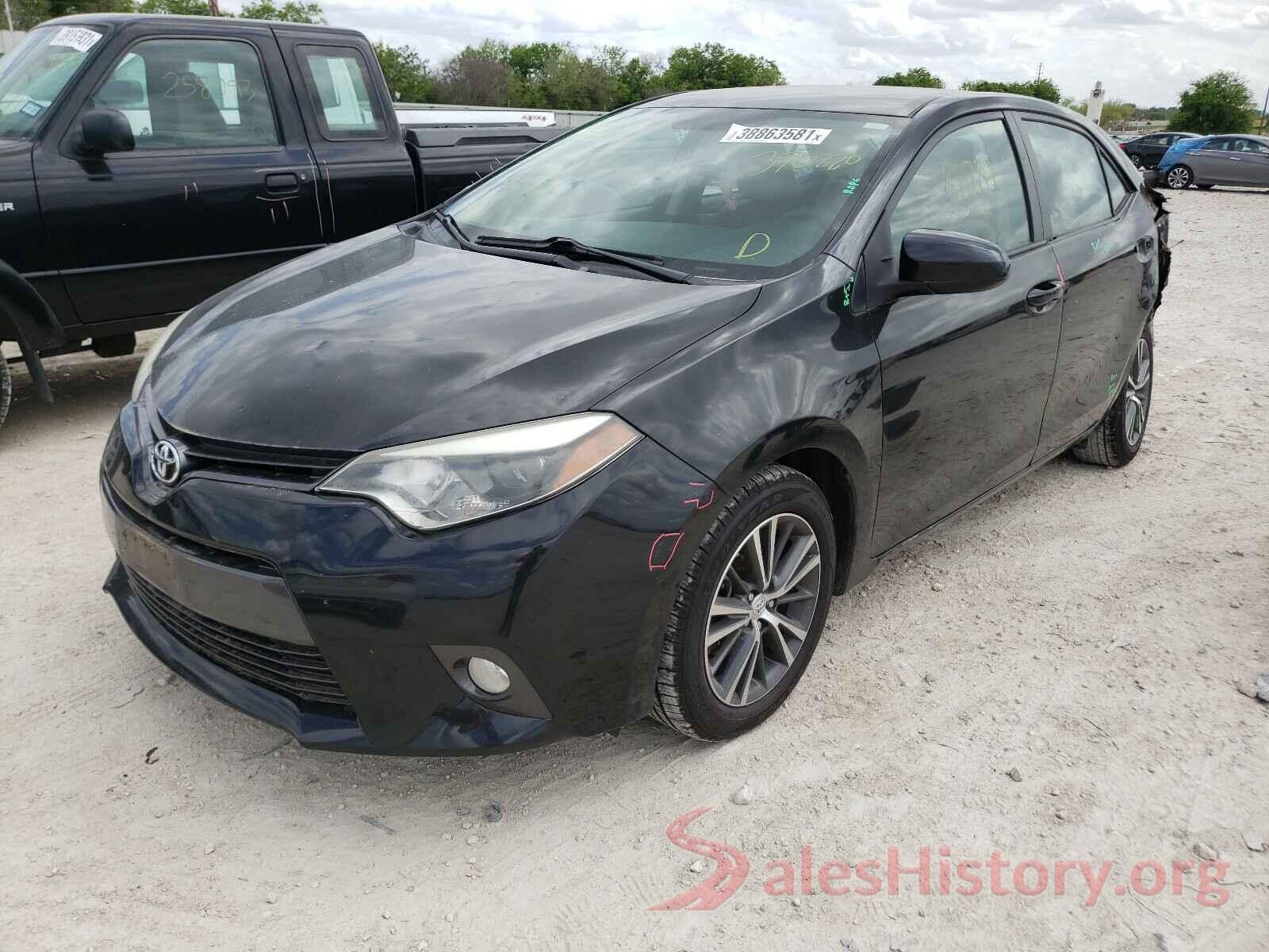 5YFBURHE7GP370220 2016 TOYOTA COROLLA