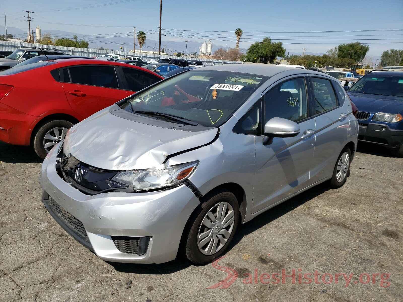 JHMGK5H56GX020596 2016 HONDA FIT