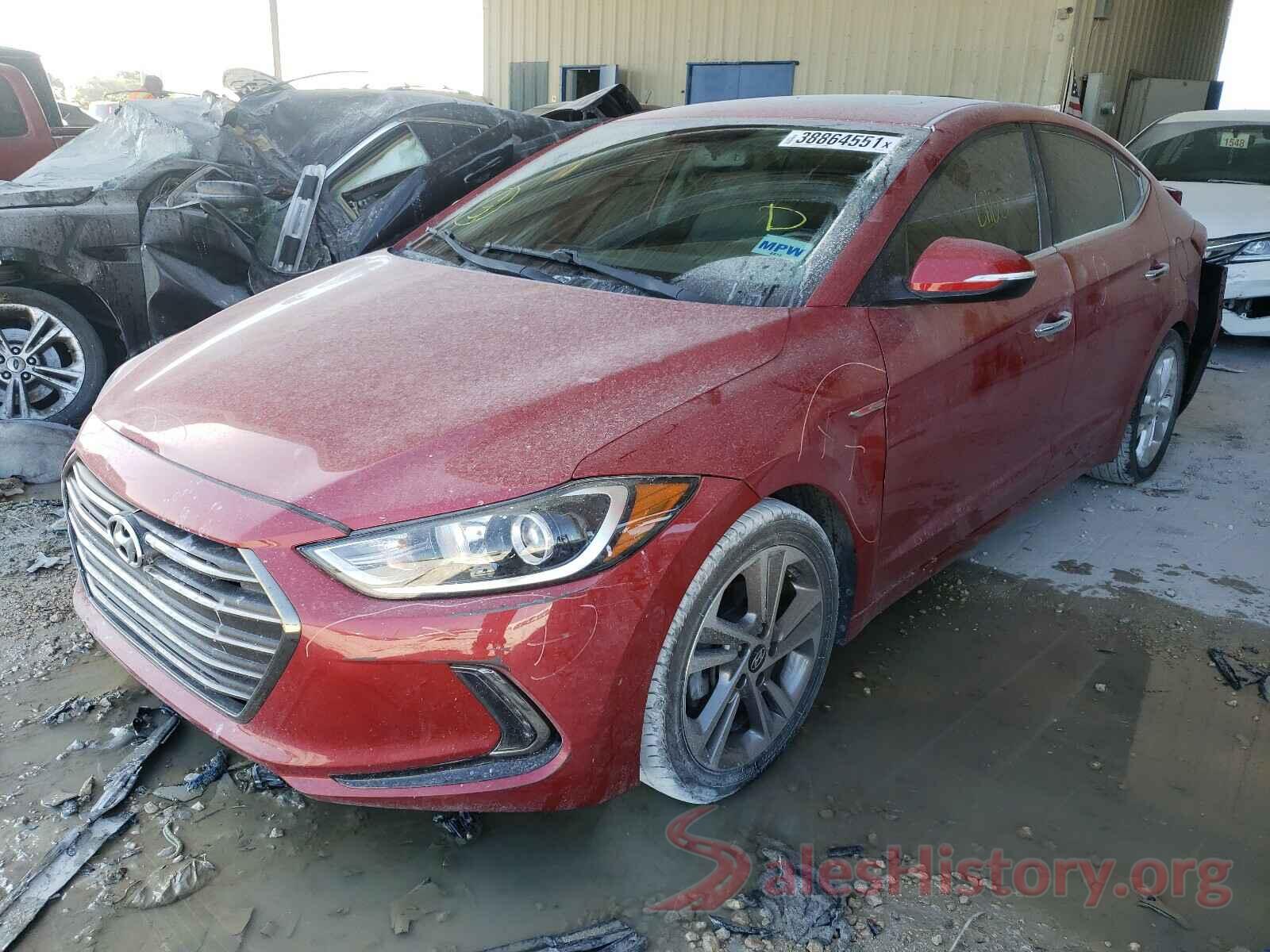 5NPD84LF8HH022831 2017 HYUNDAI ELANTRA