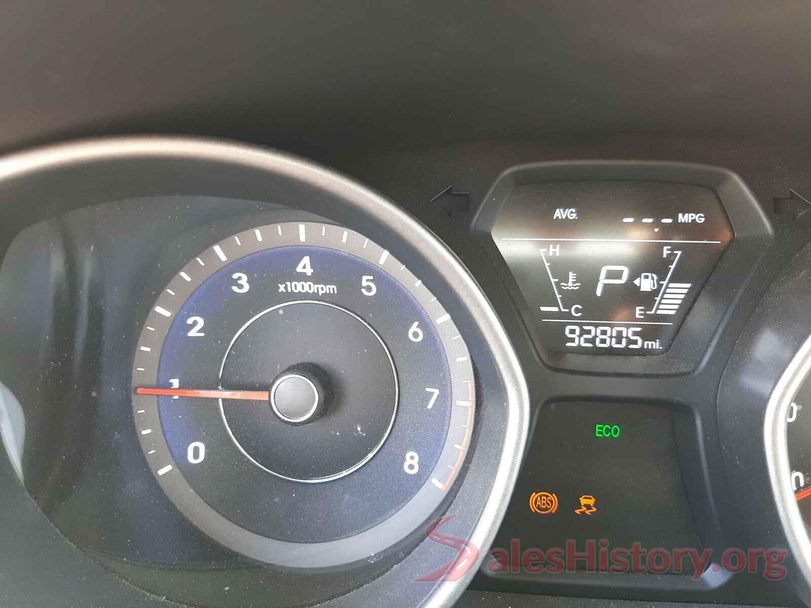 5NPDH4AE0GH669782 2016 HYUNDAI ELANTRA