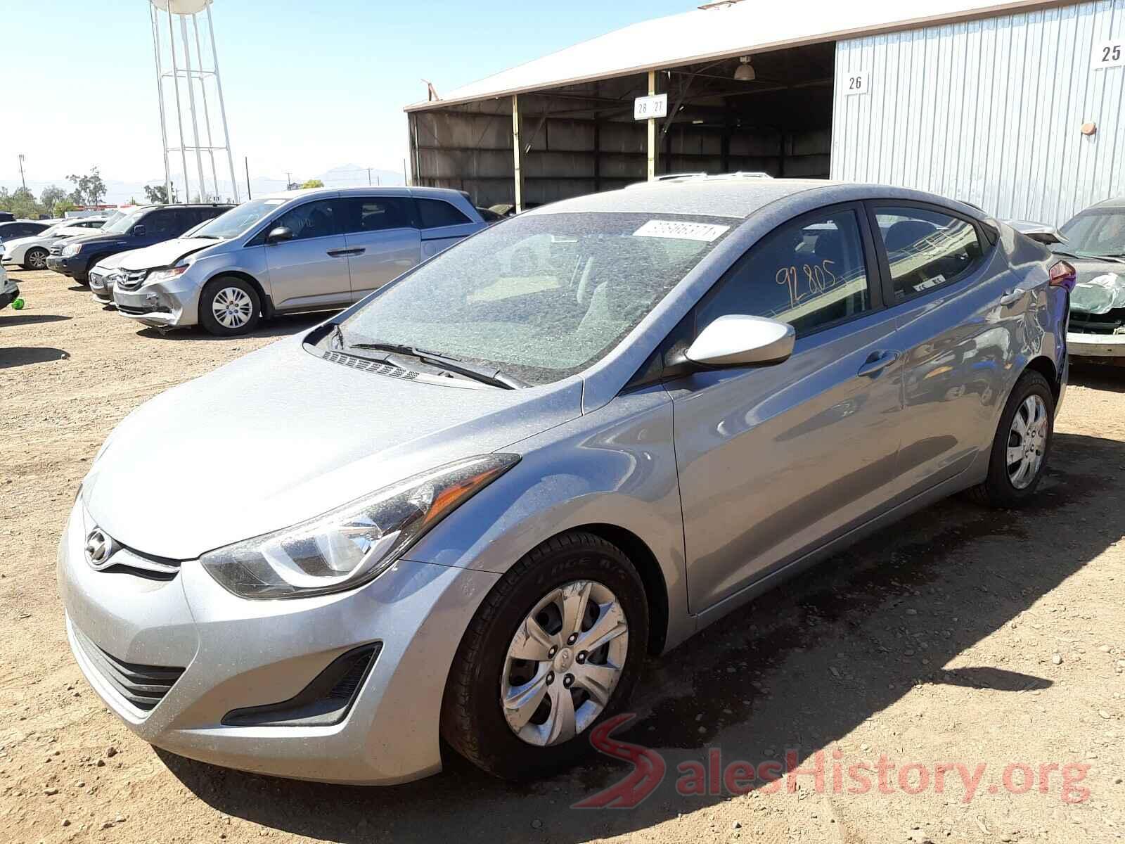 5NPDH4AE0GH669782 2016 HYUNDAI ELANTRA