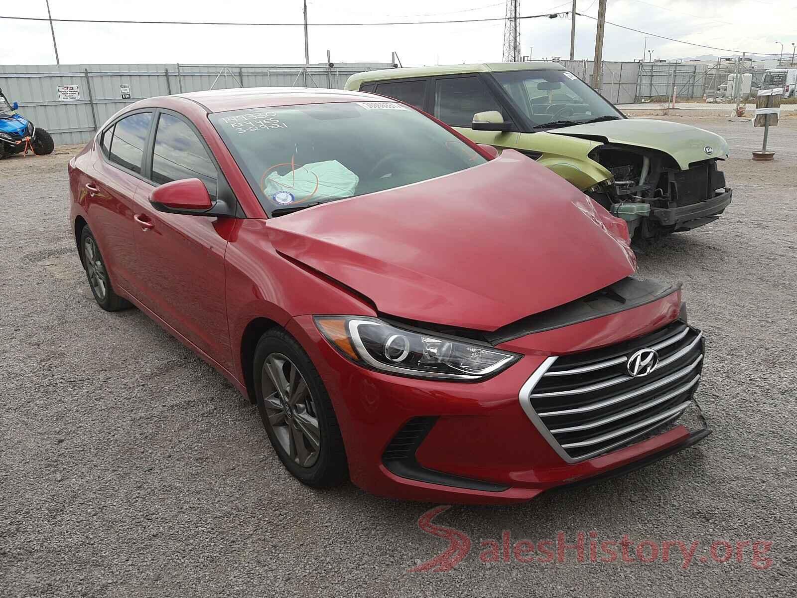 5NPD84LF1JH305609 2018 HYUNDAI ELANTRA