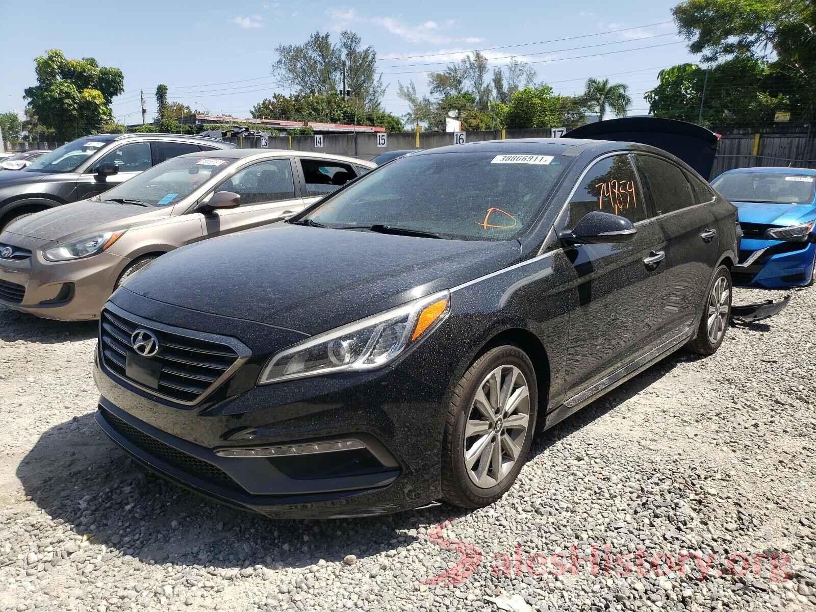 5NPE34AF1GH283643 2016 HYUNDAI SONATA