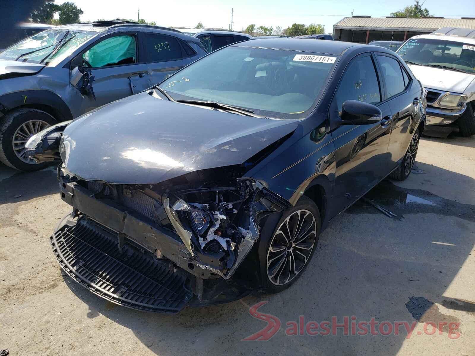 2T1BURHE7GC586259 2016 TOYOTA COROLLA