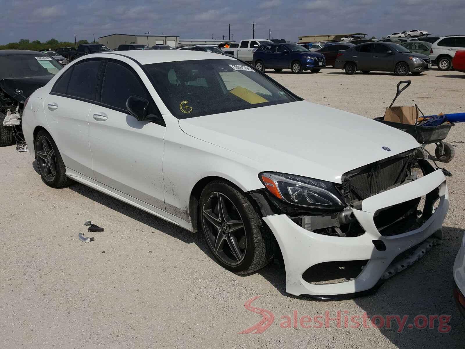 55SWF4JB9HU223004 2017 MERCEDES-BENZ C CLASS