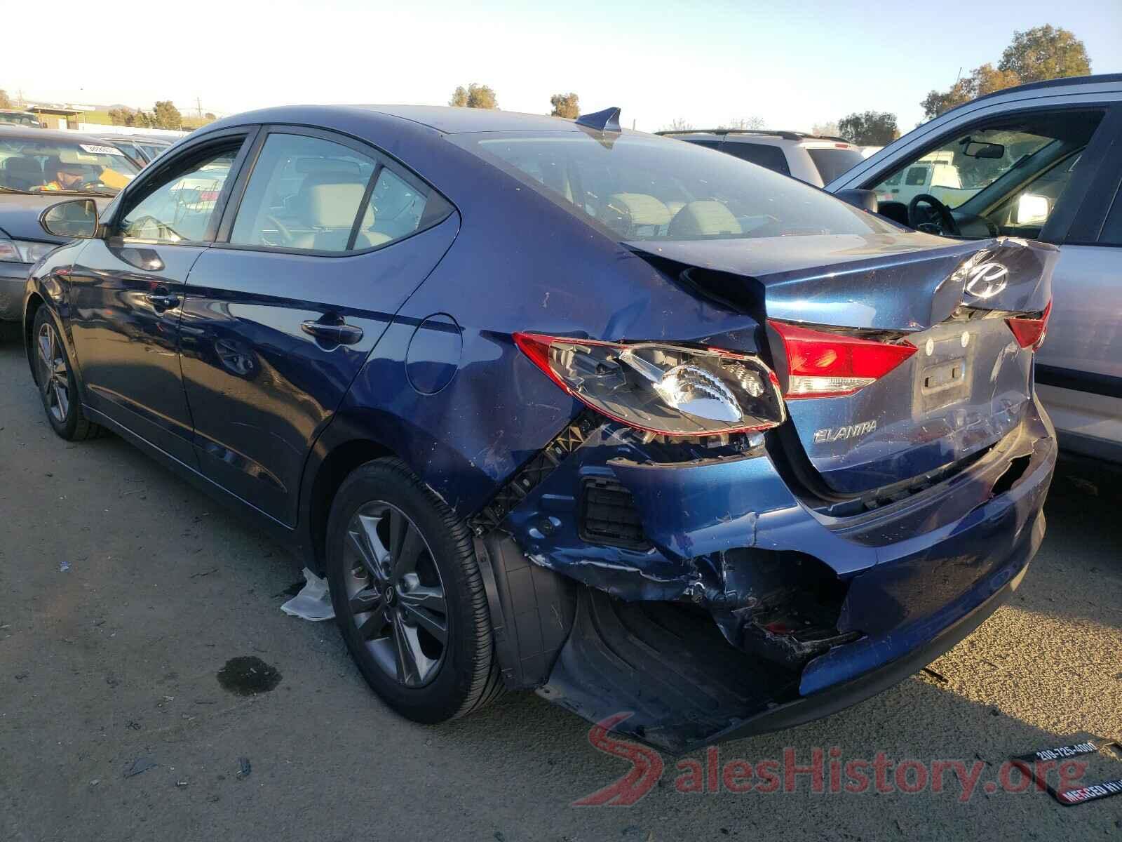 5NPD84LF2HH050625 2017 HYUNDAI ELANTRA