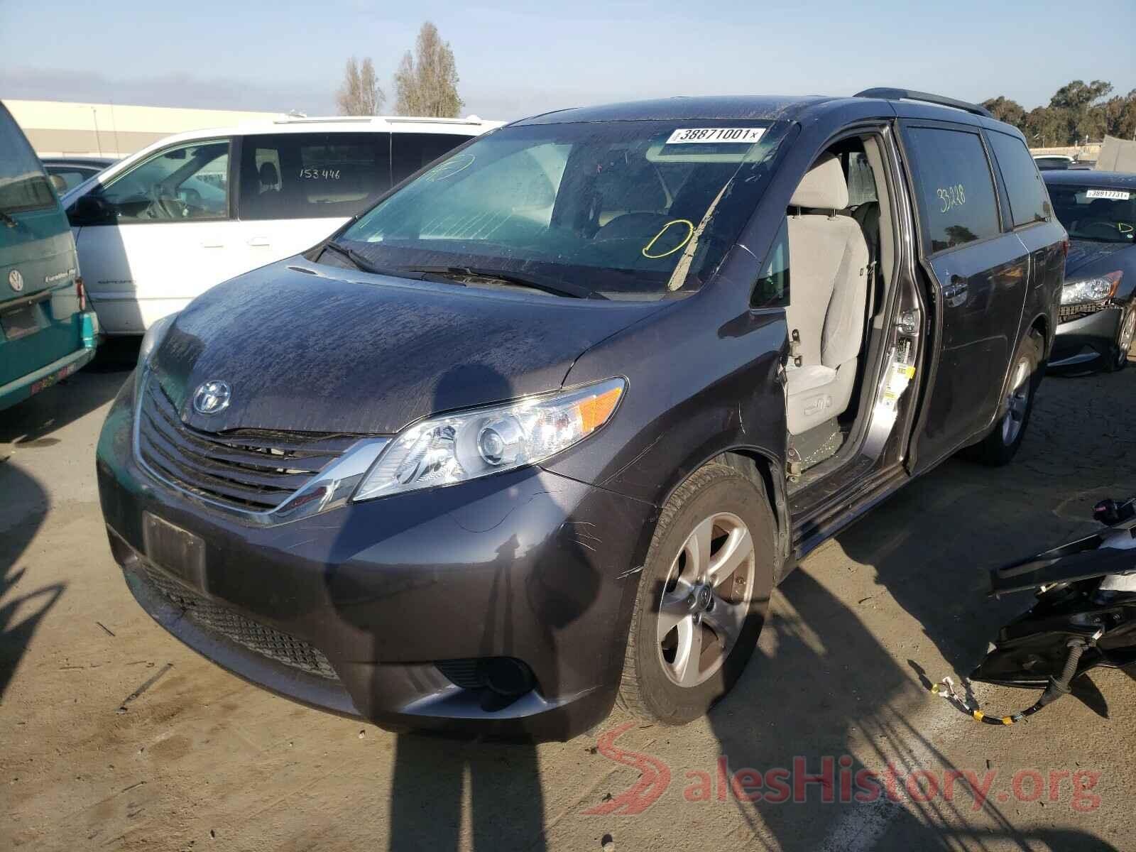 5TDKK3DC6GS713016 2016 TOYOTA SIENNA