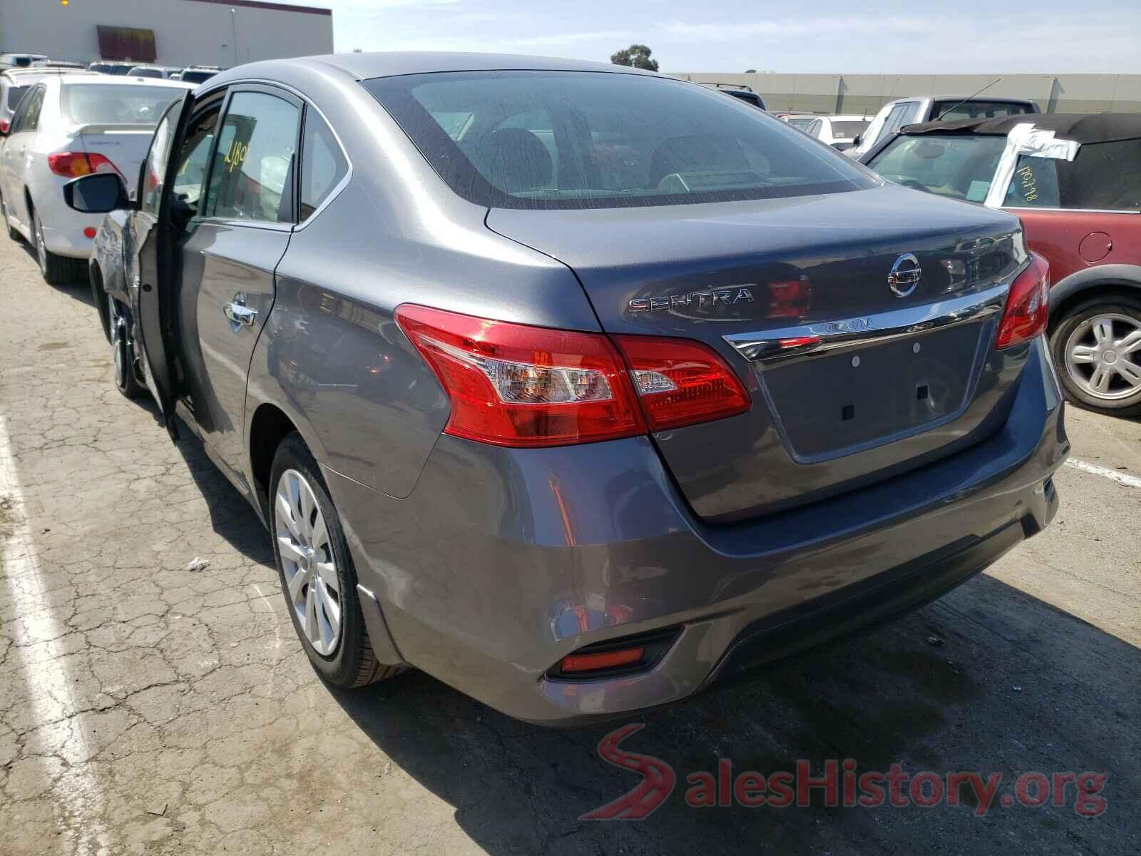 3N1AB7AP8KY272990 2019 NISSAN SENTRA