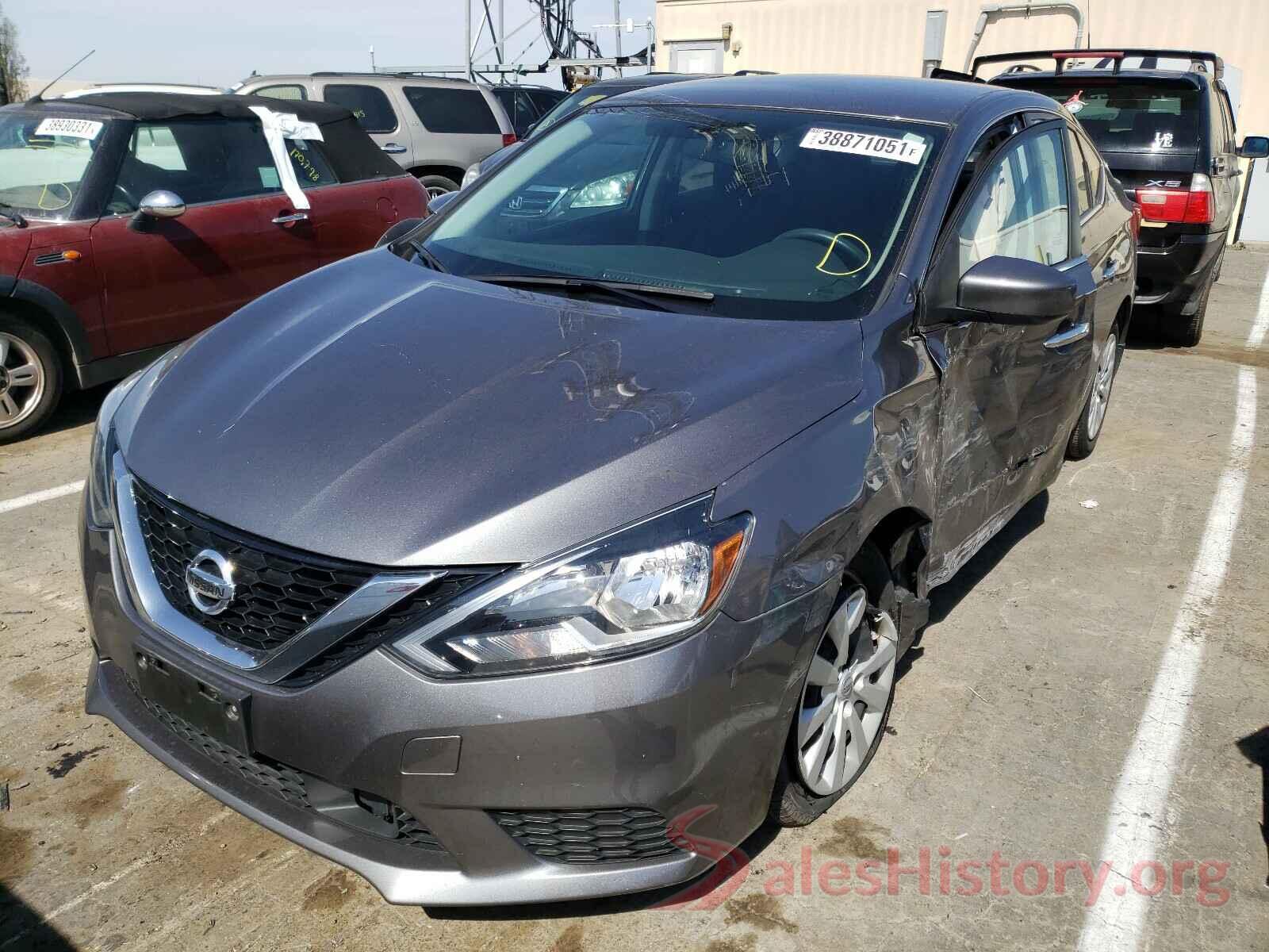 3N1AB7AP8KY272990 2019 NISSAN SENTRA