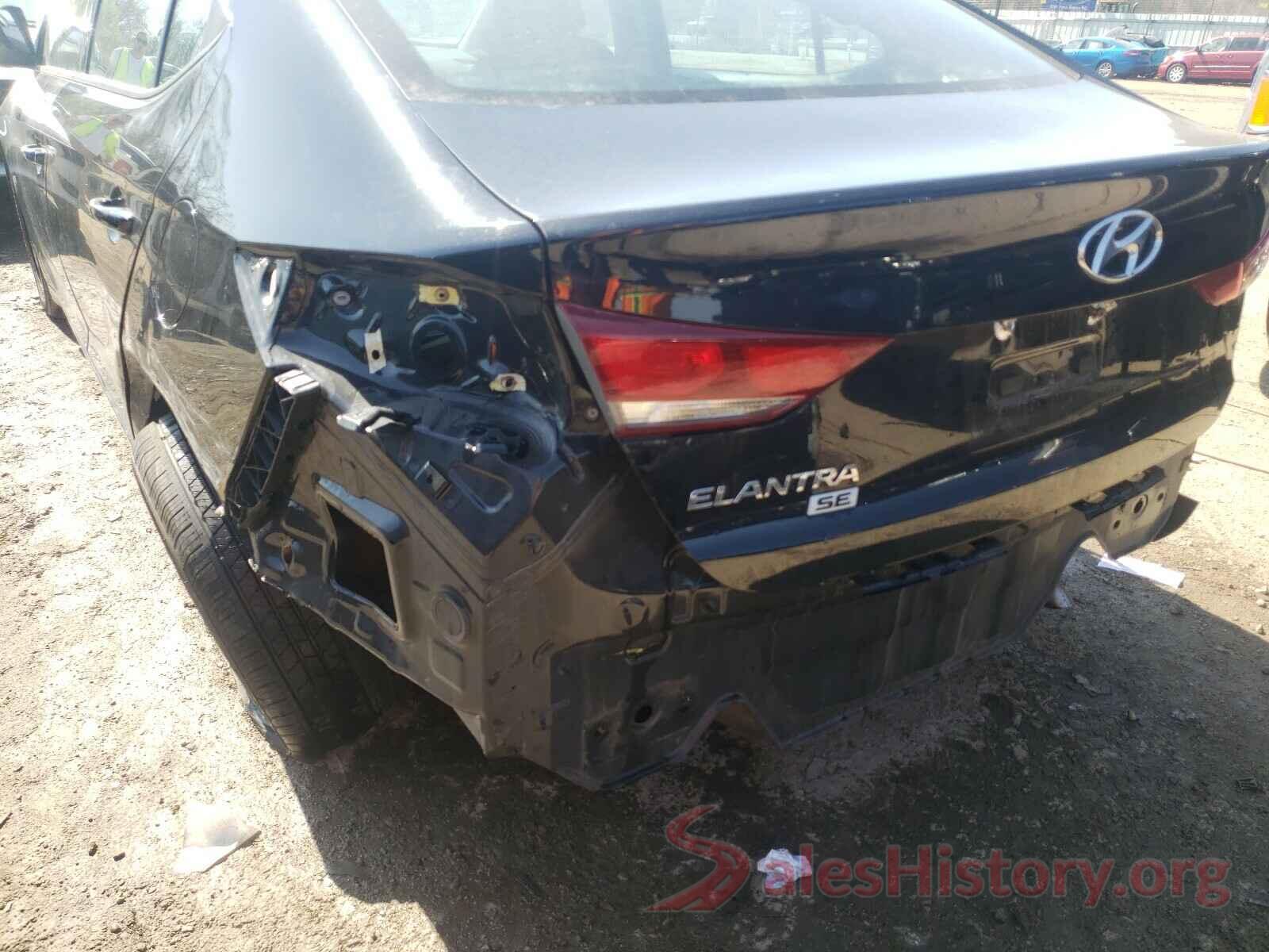 5NPD74LFXJH259605 2018 HYUNDAI ELANTRA