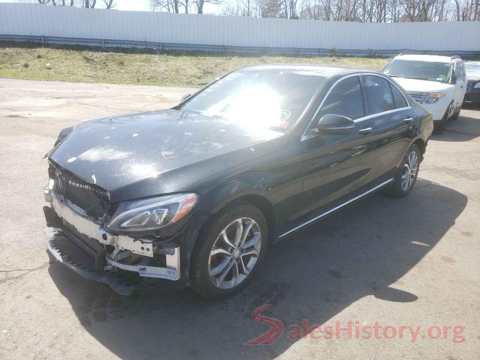 55SWF4KB1GU103243 2016 MERCEDES-BENZ C CLASS