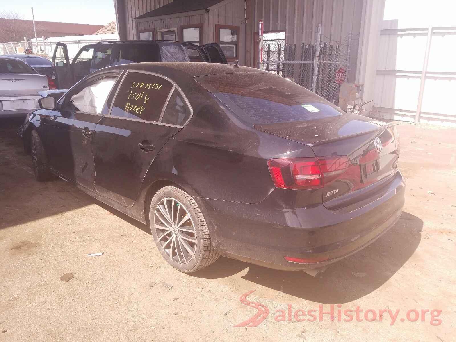 3VWD17AJ8GM303580 2016 VOLKSWAGEN JETTA