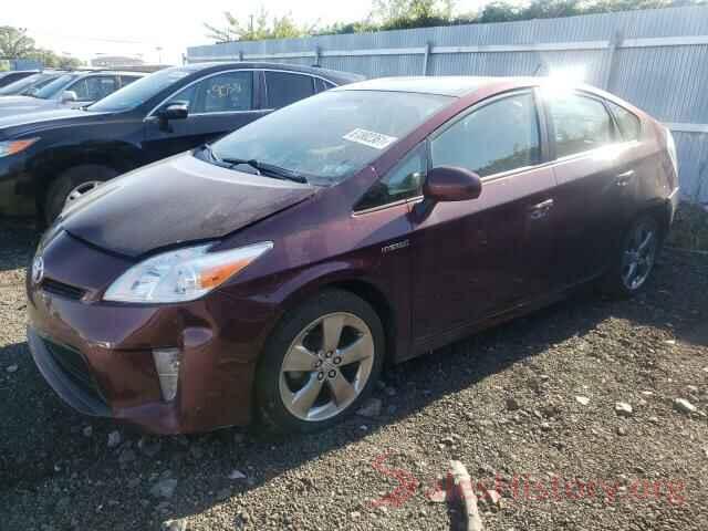 JTDKN3DU1D5591487 2013 TOYOTA PRIUS