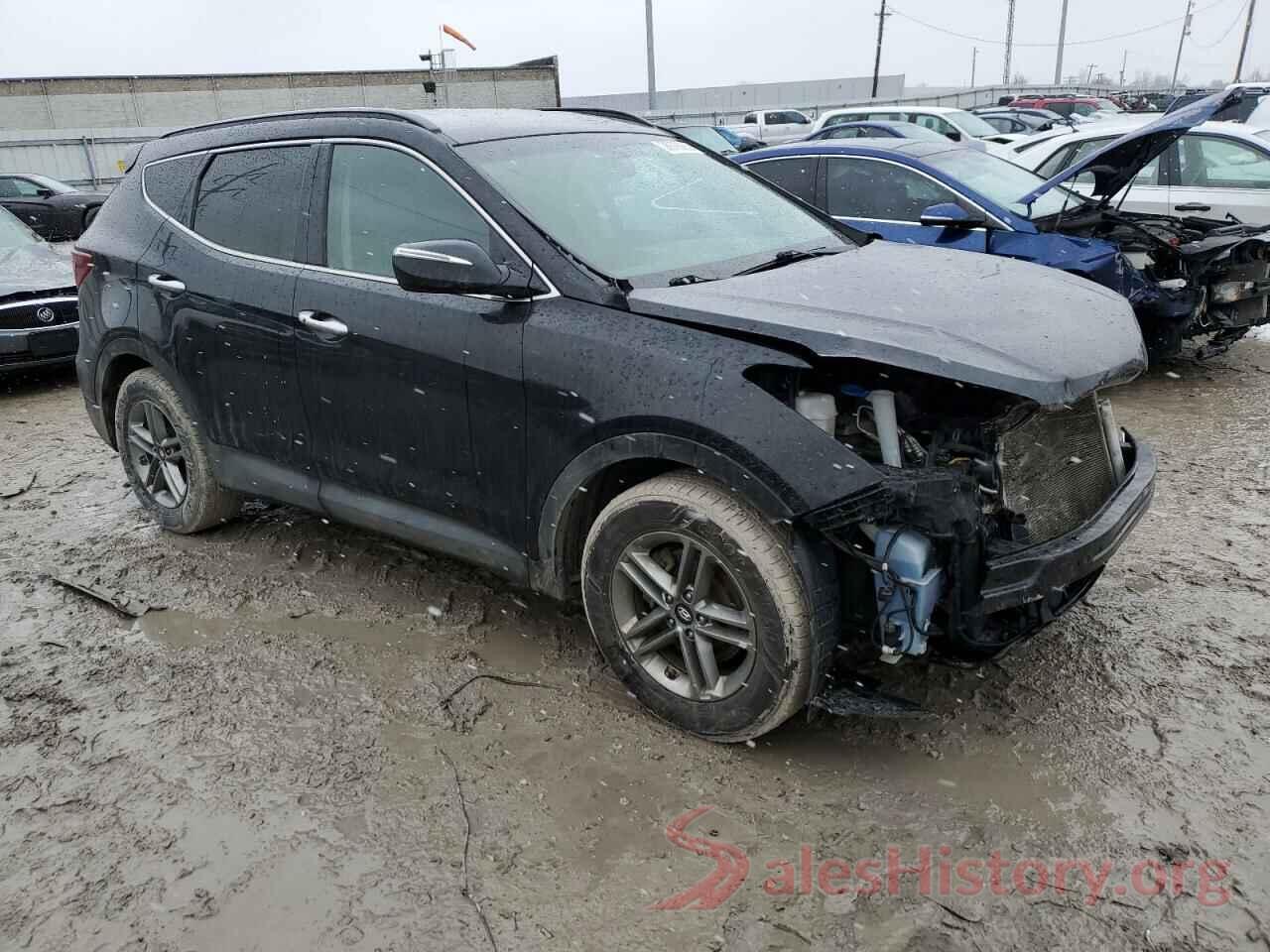 5XYZUDLBXJG555436 2018 HYUNDAI SANTA FE