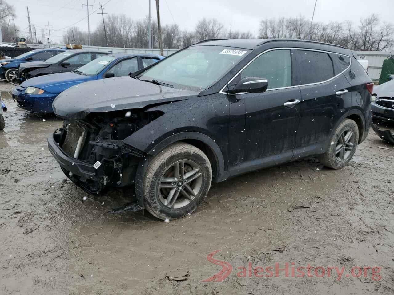 5XYZUDLBXJG555436 2018 HYUNDAI SANTA FE