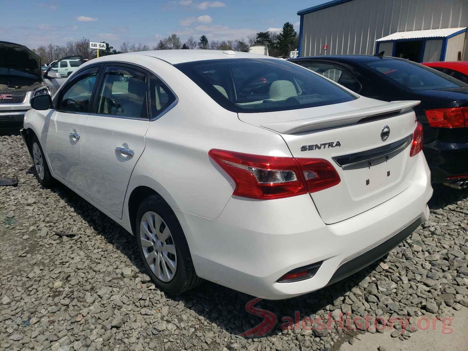 3N1AB7AP8HY287580 2017 NISSAN SENTRA