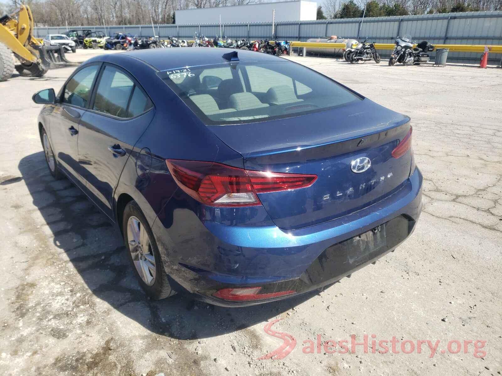 5NPD84LF0KH456376 2019 HYUNDAI ELANTRA