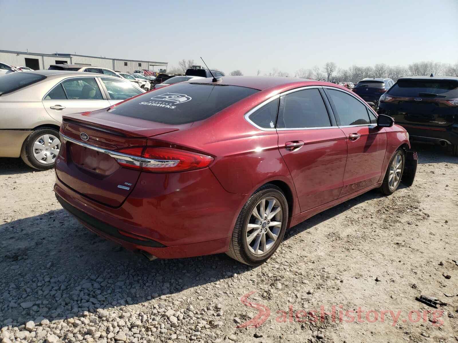 3FA6P0HD2HR114256 2017 FORD FUSION