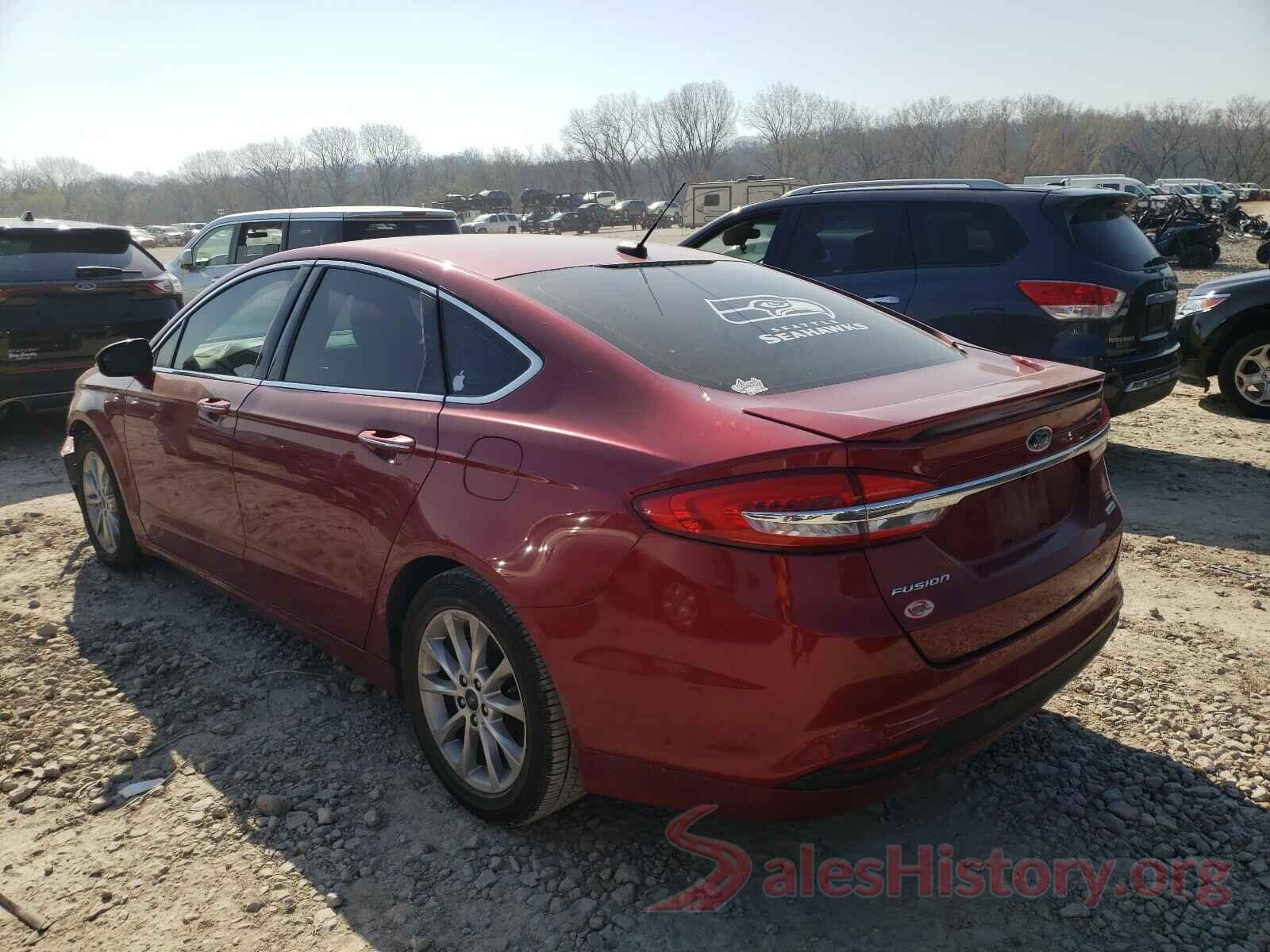 3FA6P0HD2HR114256 2017 FORD FUSION