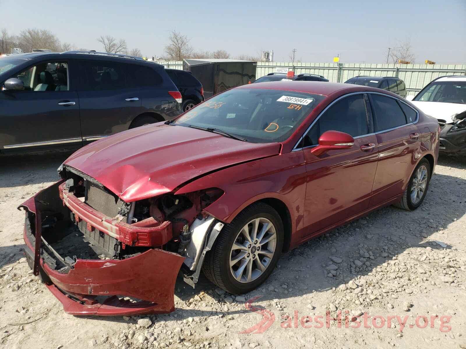 3FA6P0HD2HR114256 2017 FORD FUSION