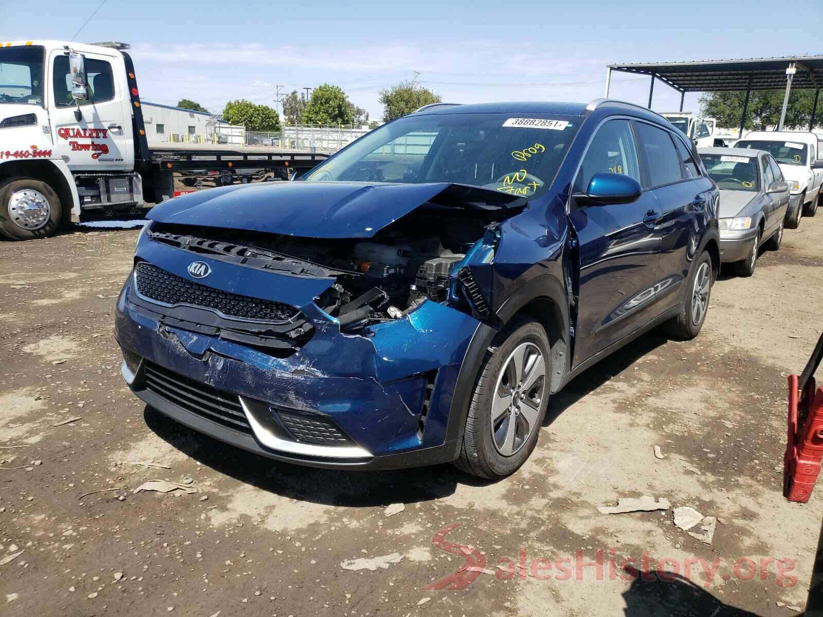 KNDCB3LC6K5297506 2019 KIA NIRO