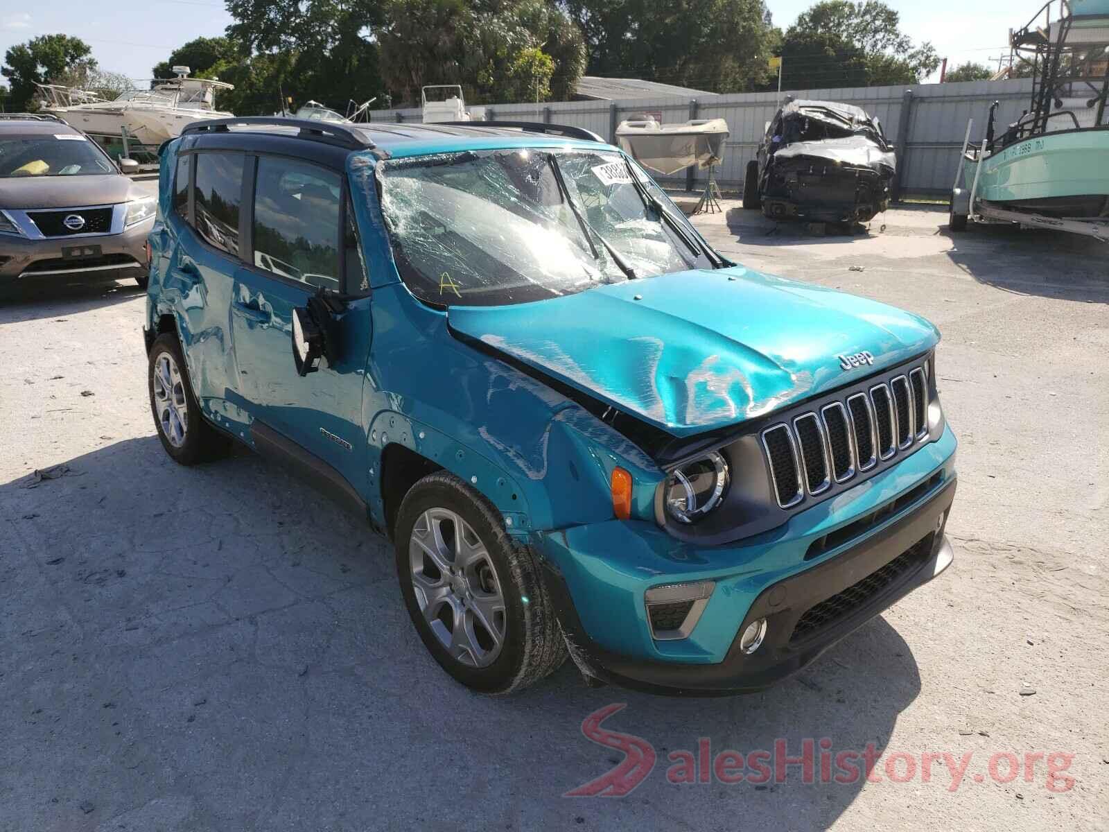 ZACNJAD12LPL00159 2020 JEEP RENEGADE