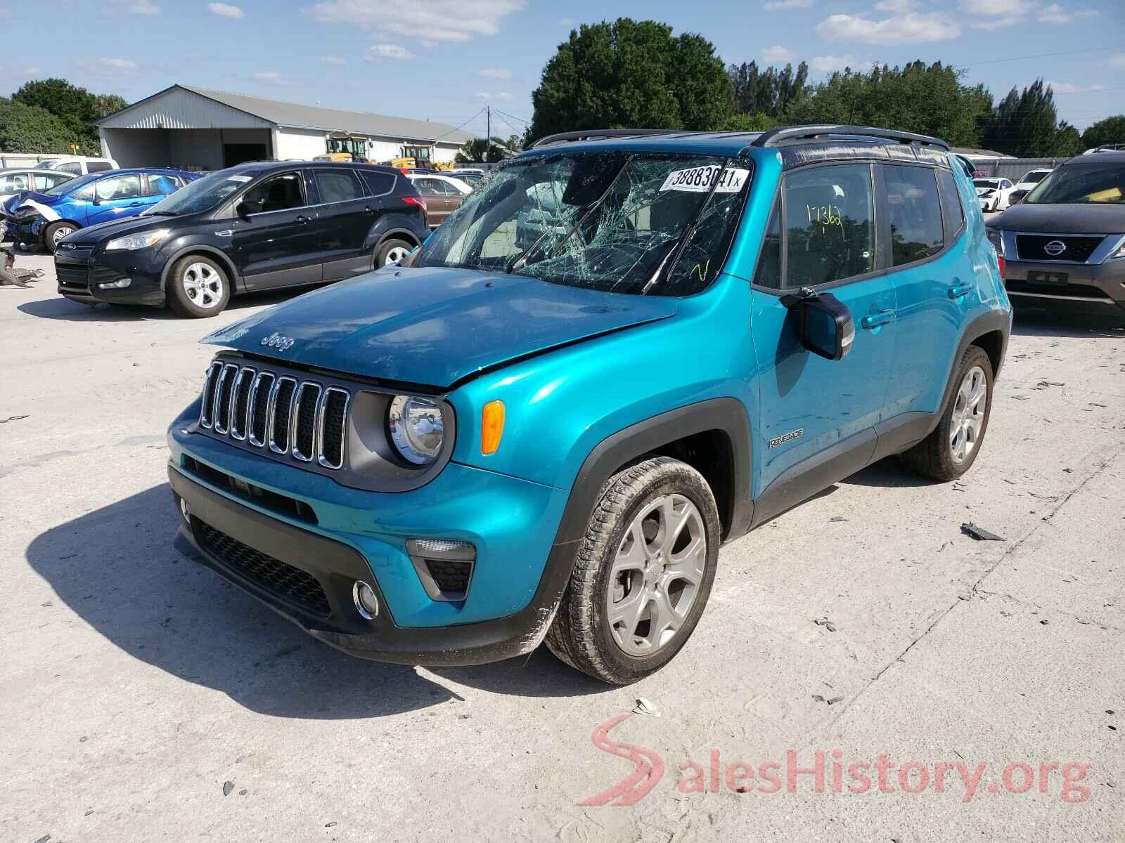 ZACNJAD12LPL00159 2020 JEEP RENEGADE