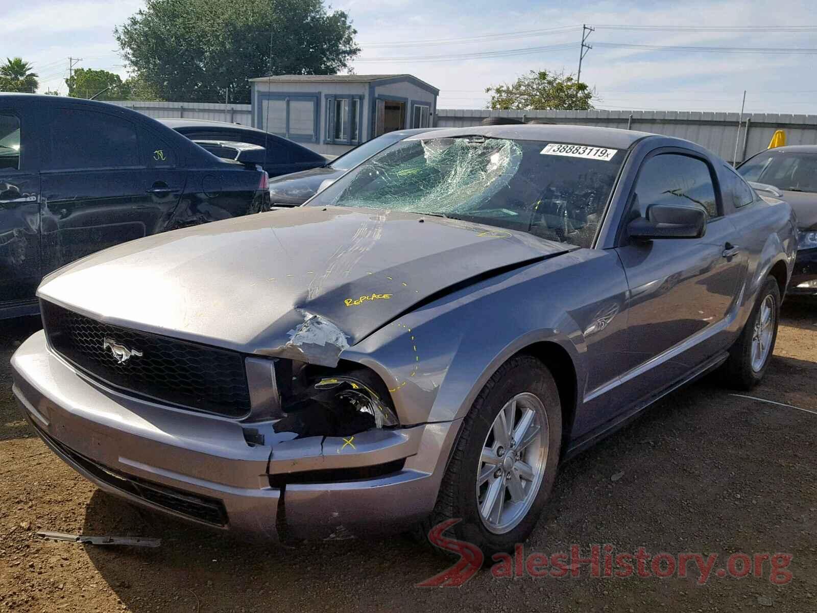 1ZVFT80N975350698 2007 FORD MUSTANG