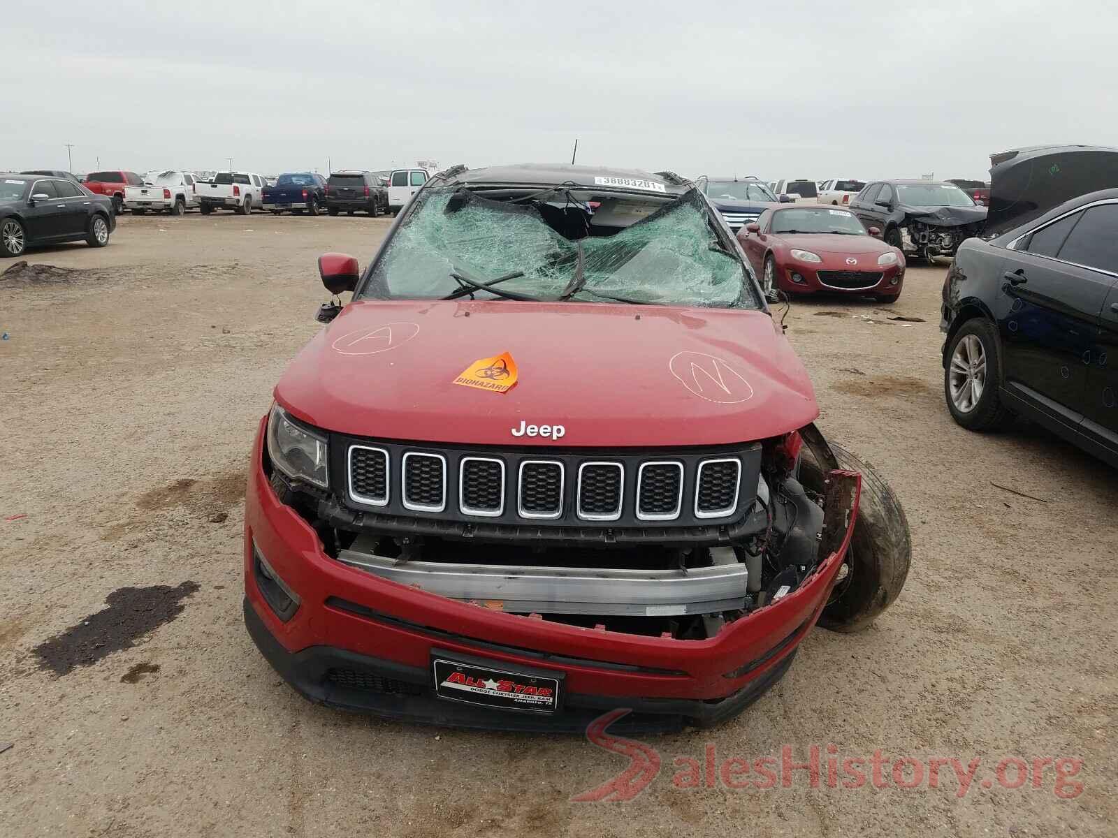 3C4NJCBB6JT267795 2018 JEEP COMPASS