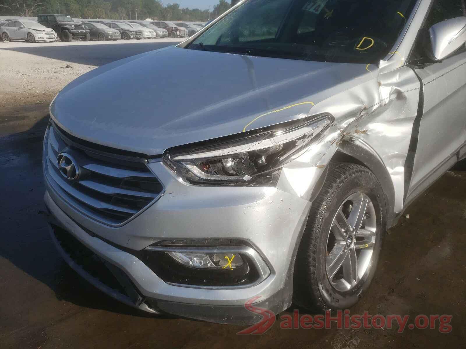 5XYZU3LB4JG561257 2018 HYUNDAI SANTA FE