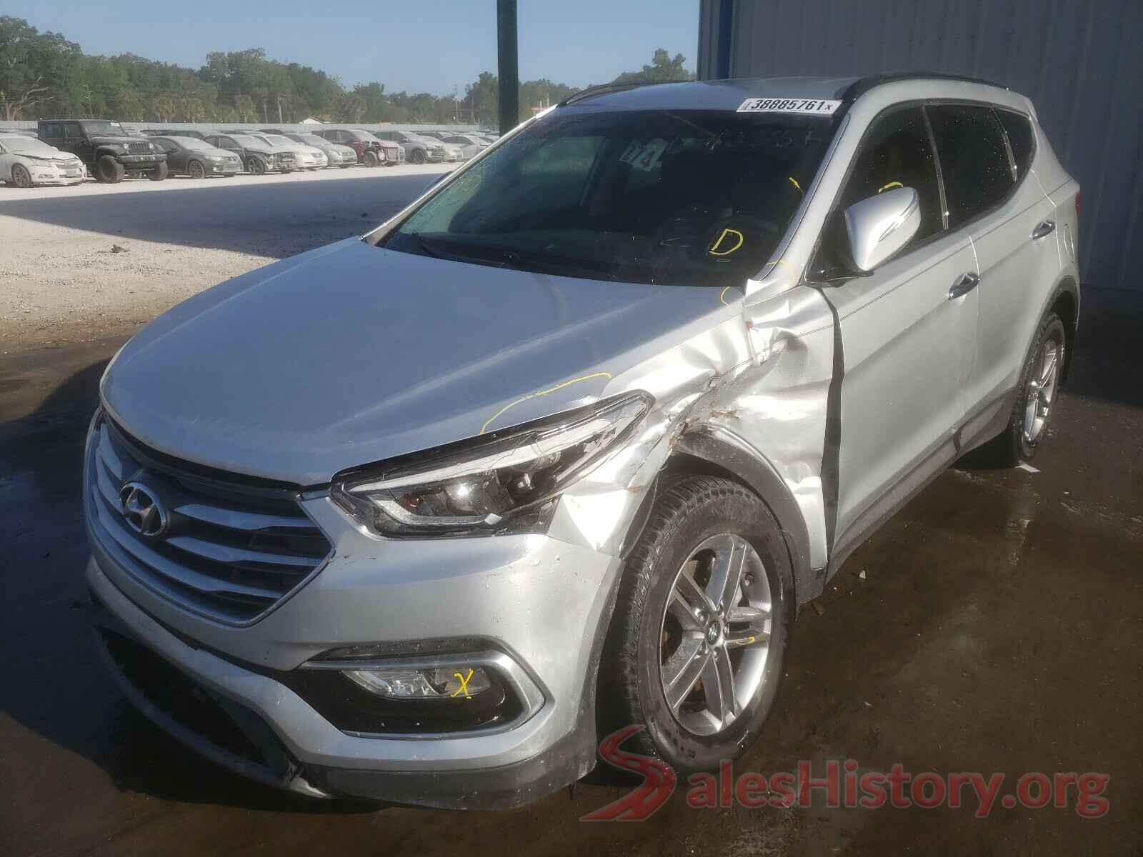 5XYZU3LB4JG561257 2018 HYUNDAI SANTA FE