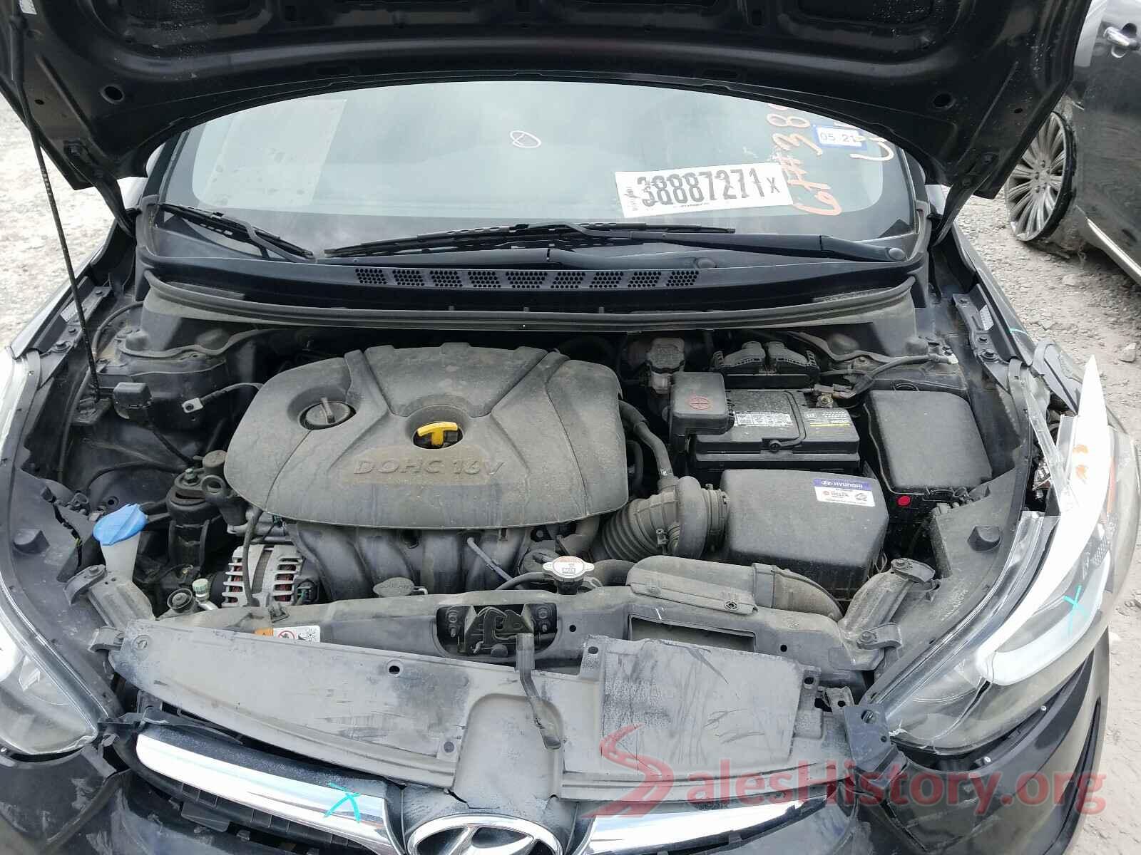 KMHDH4AE9GU635177 2016 HYUNDAI ELANTRA