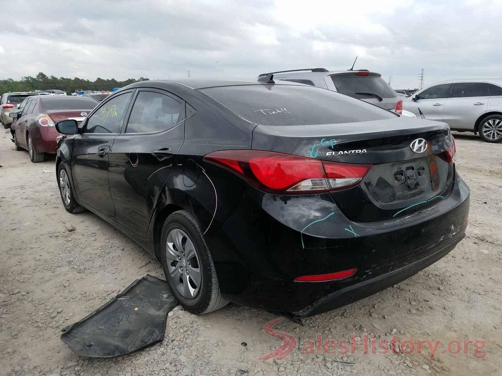 KMHDH4AE9GU635177 2016 HYUNDAI ELANTRA