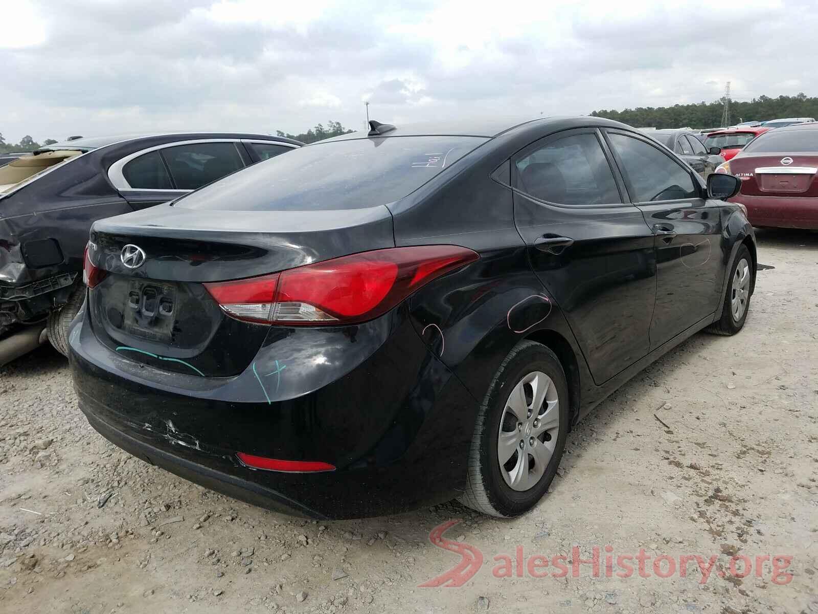 KMHDH4AE9GU635177 2016 HYUNDAI ELANTRA