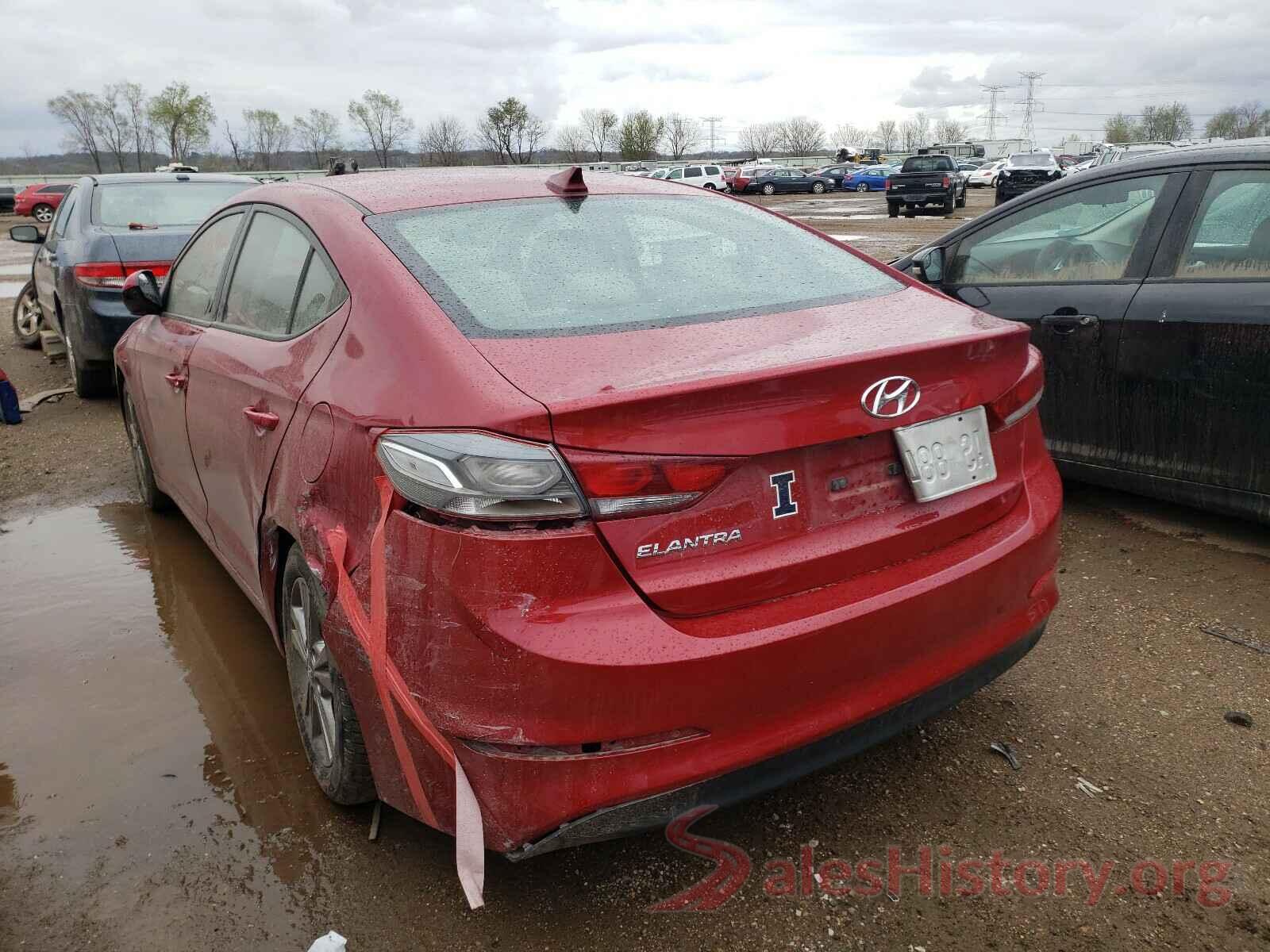 KMHD84LF2HU191549 2017 HYUNDAI ELANTRA