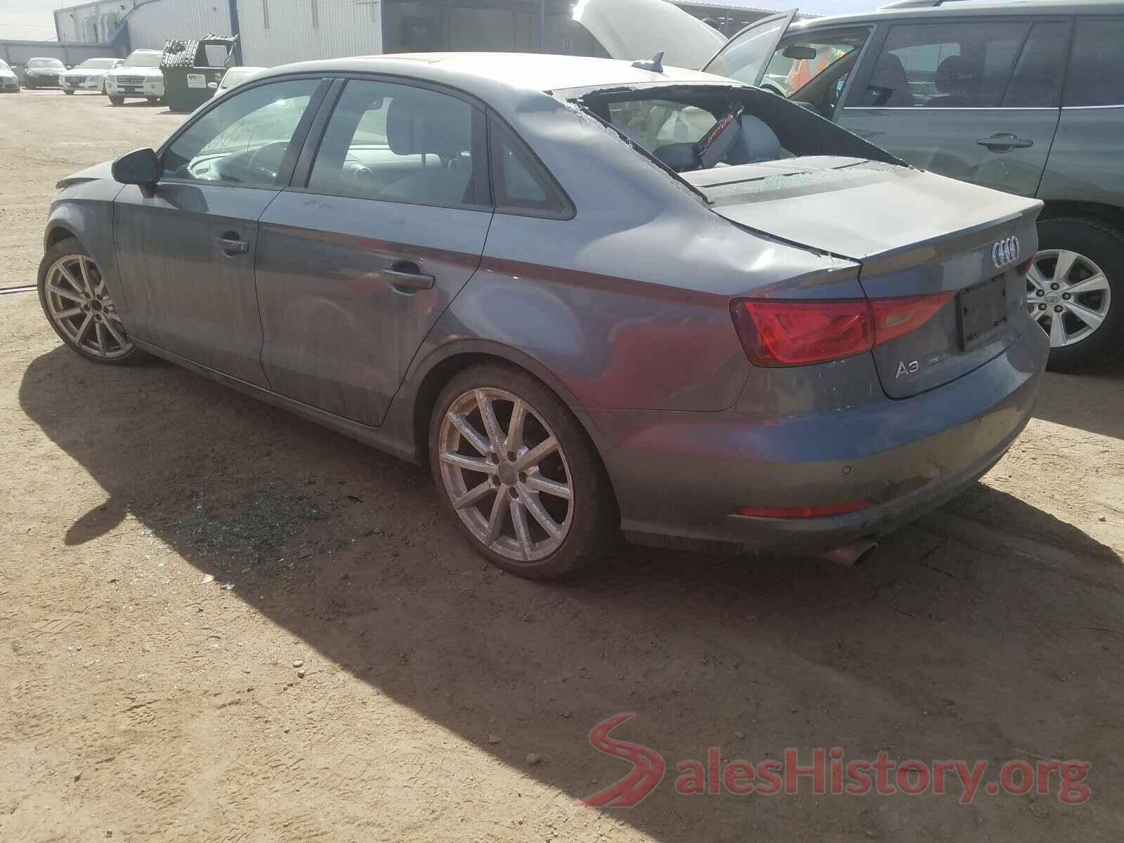 WAUB8GFF0G1085025 2016 AUDI A3