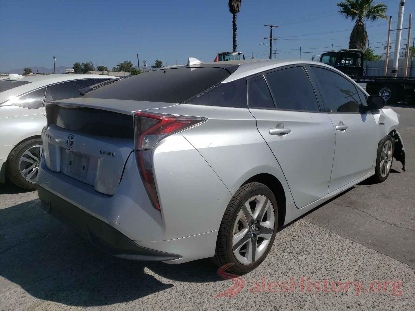 JTDKARFU0H3030923 2017 TOYOTA PRIUS