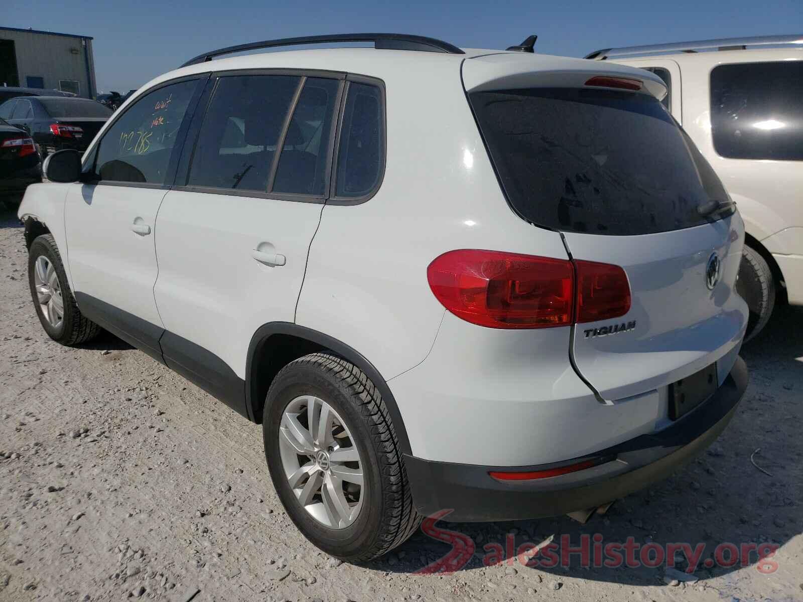 WVGBV7AX3HK012993 2017 VOLKSWAGEN TIGUAN