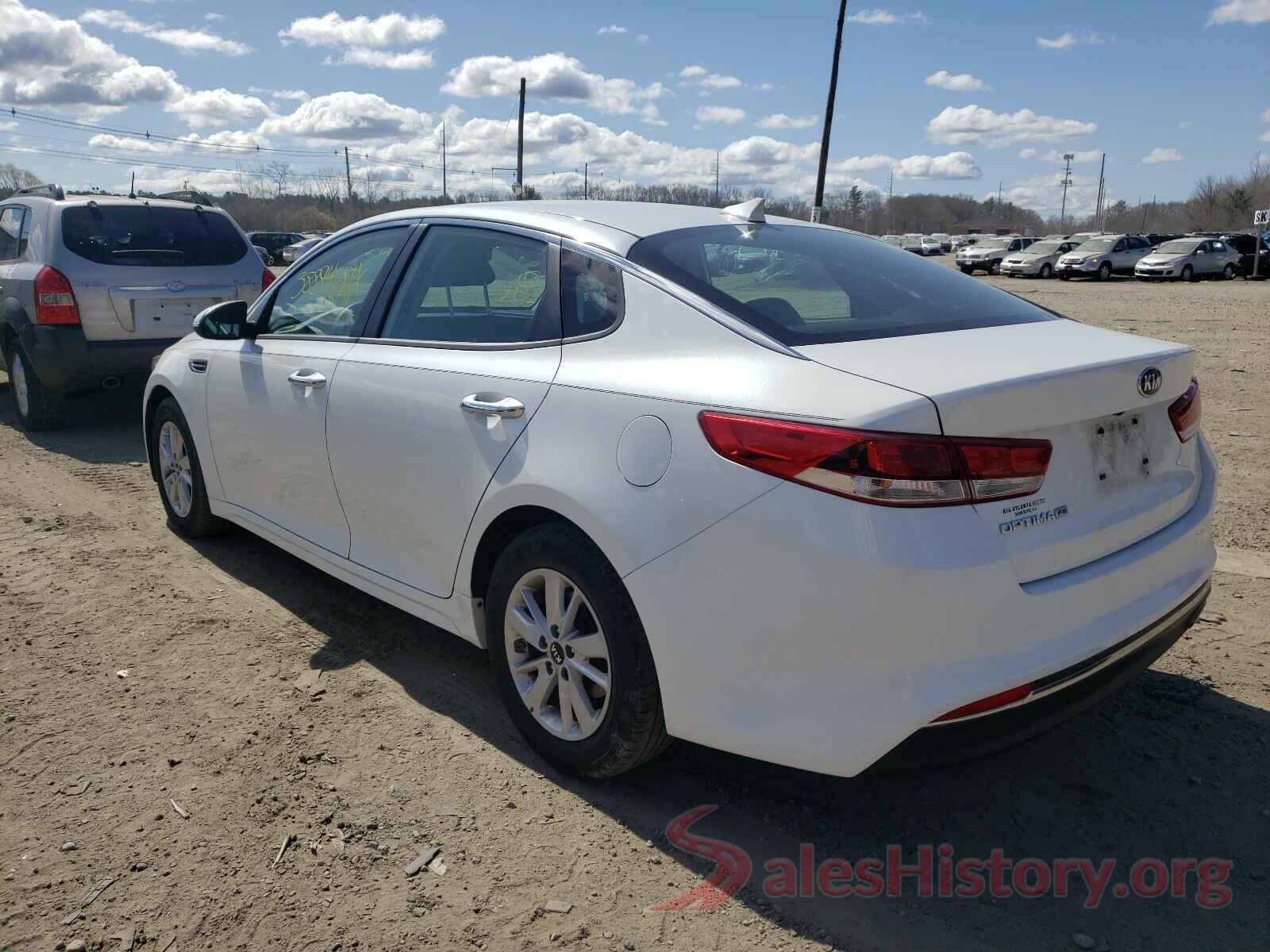 KNAGT4L31G5104526 2016 KIA OPTIMA