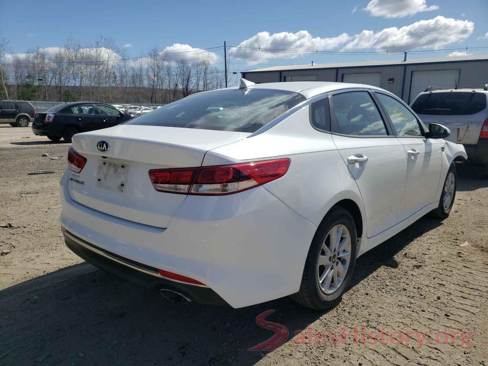 KNAGT4L31G5104526 2016 KIA OPTIMA