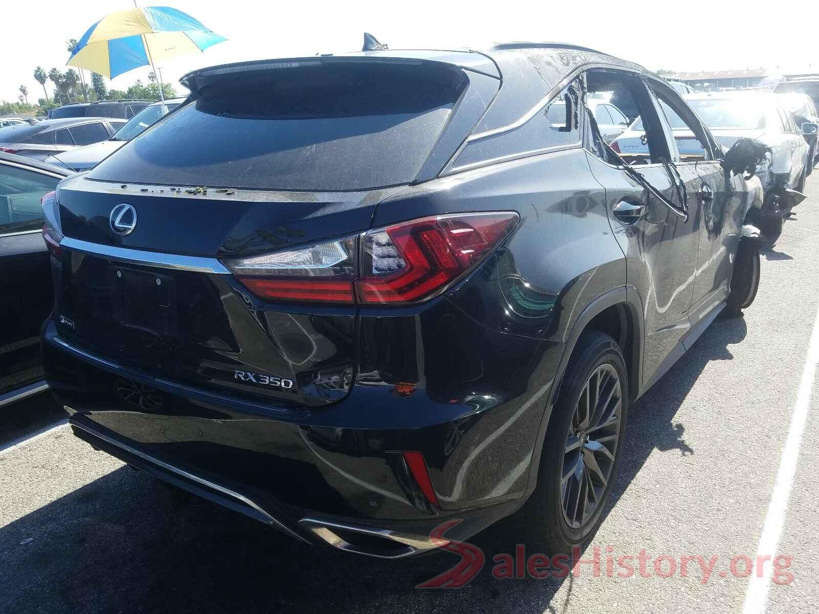 2T2BZMCA1GC039430 2016 LEXUS RX350