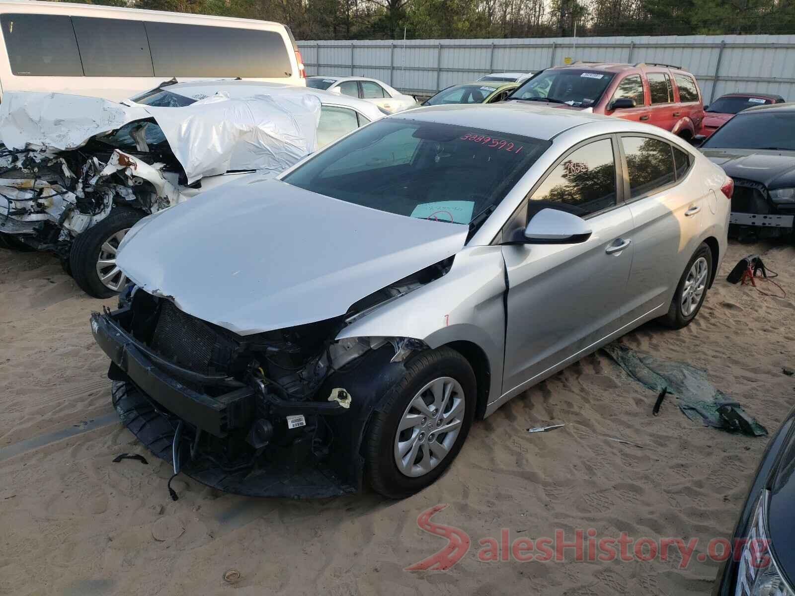 5NPD74LF0HH208527 2017 HYUNDAI ELANTRA