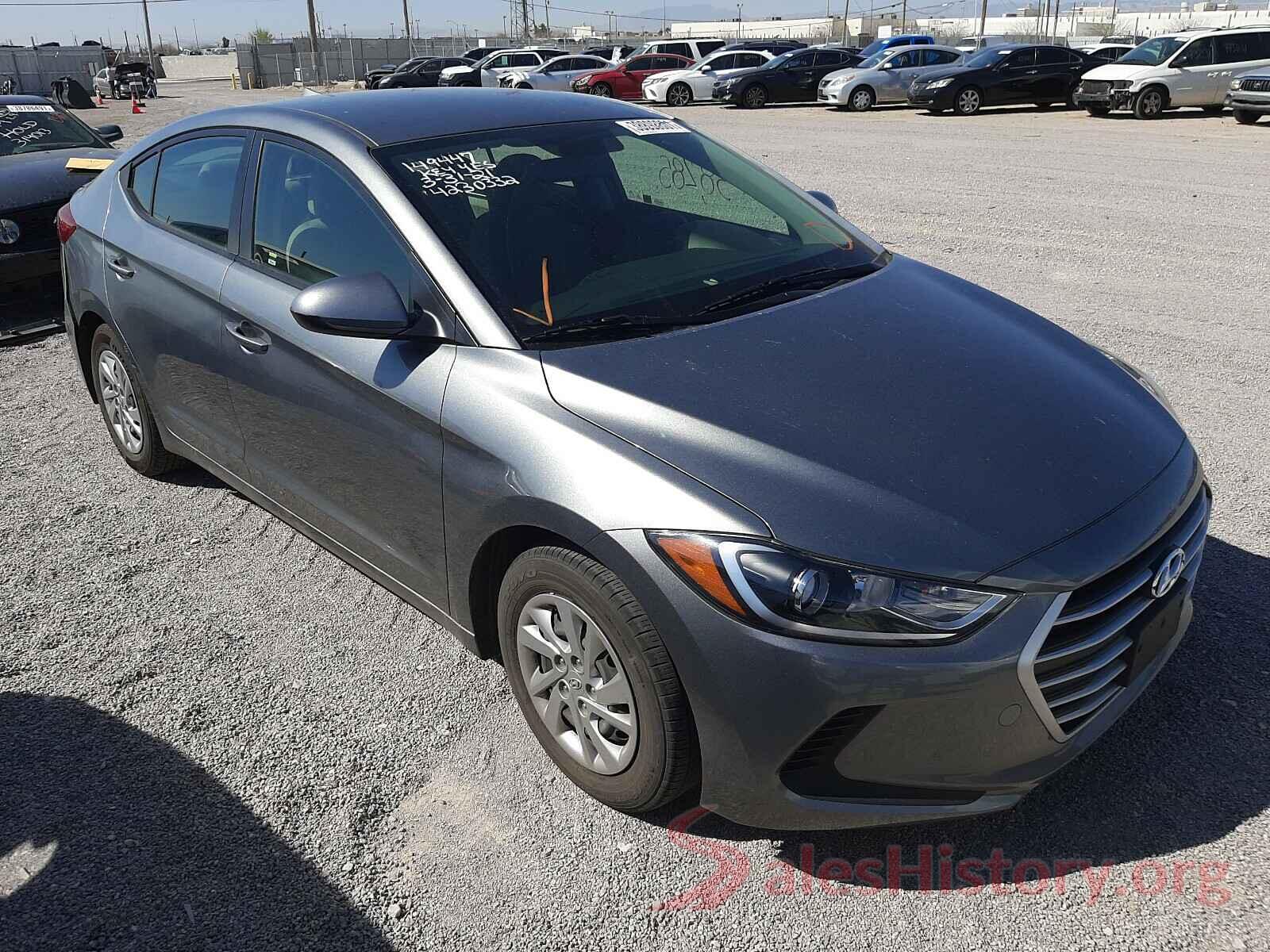 KMHD74LF4HU152559 2017 HYUNDAI ELANTRA