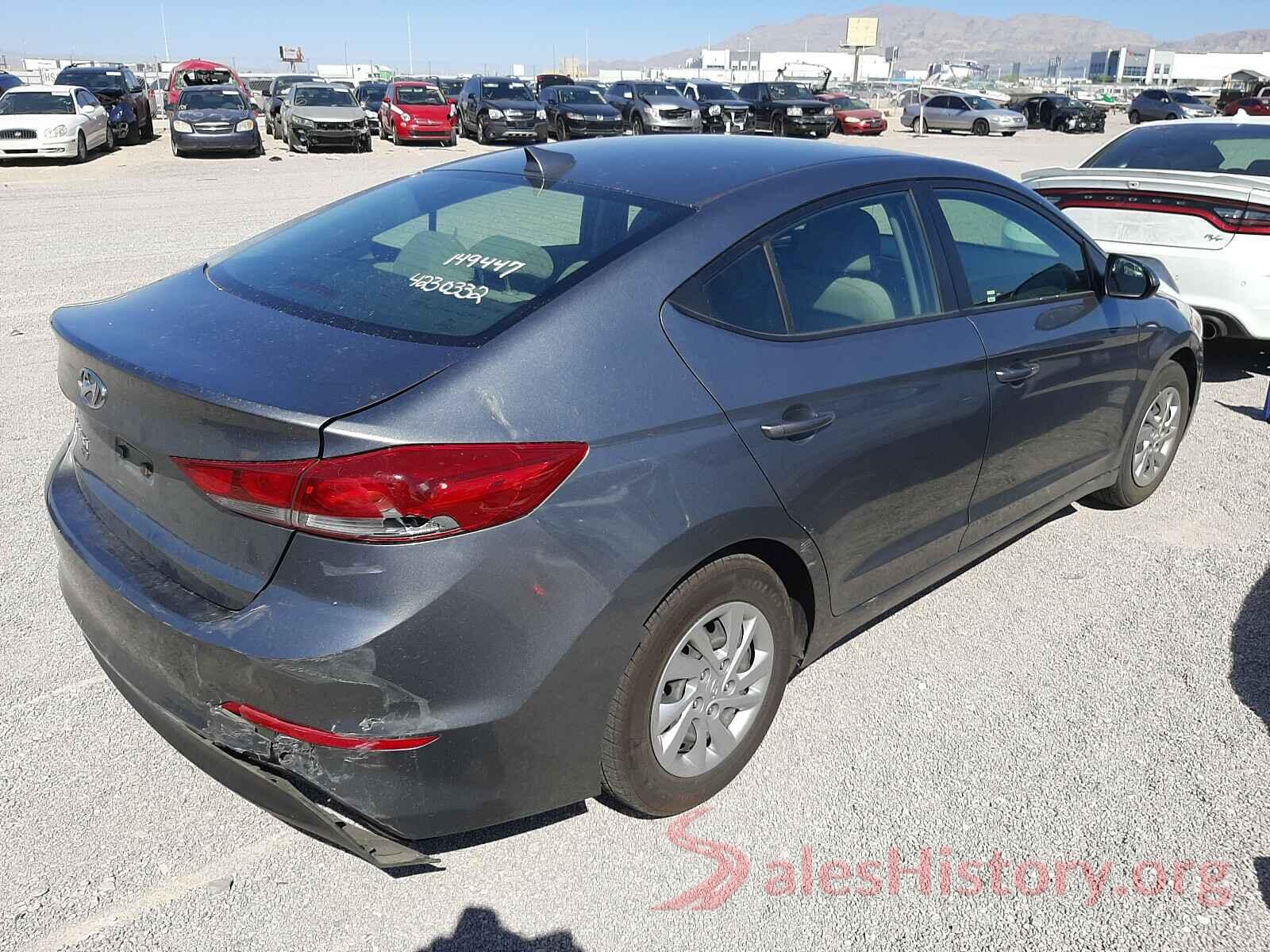 KMHD74LF4HU152559 2017 HYUNDAI ELANTRA