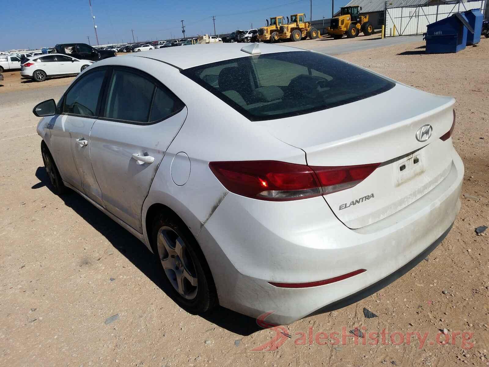 5NPD84LF8HH016737 2017 HYUNDAI ELANTRA